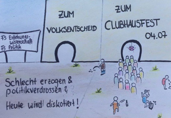 Schlecht erzogen & politikverdrossen? Heute wird diskotiert!